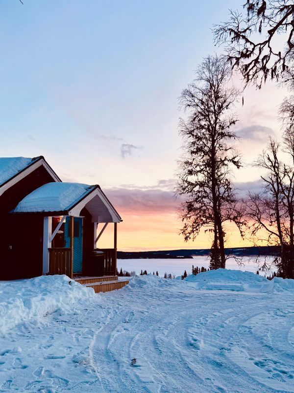 Stuga med 8 sängplatser i  Åkersjön, Jämtland