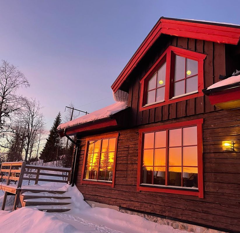 Stuga med 8-10 sängplatser i  Duved, Jämtland