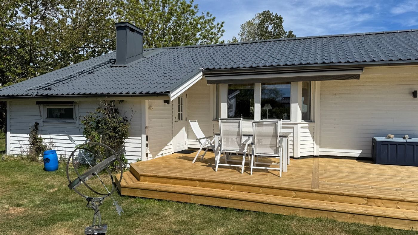 Stuga med 6 sängplatser i  Glommen, Halland