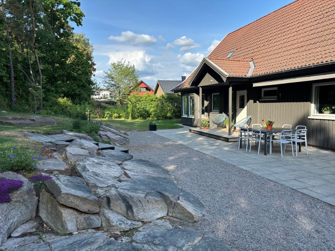 Stuga med 5-8 sängplatser i  Halland