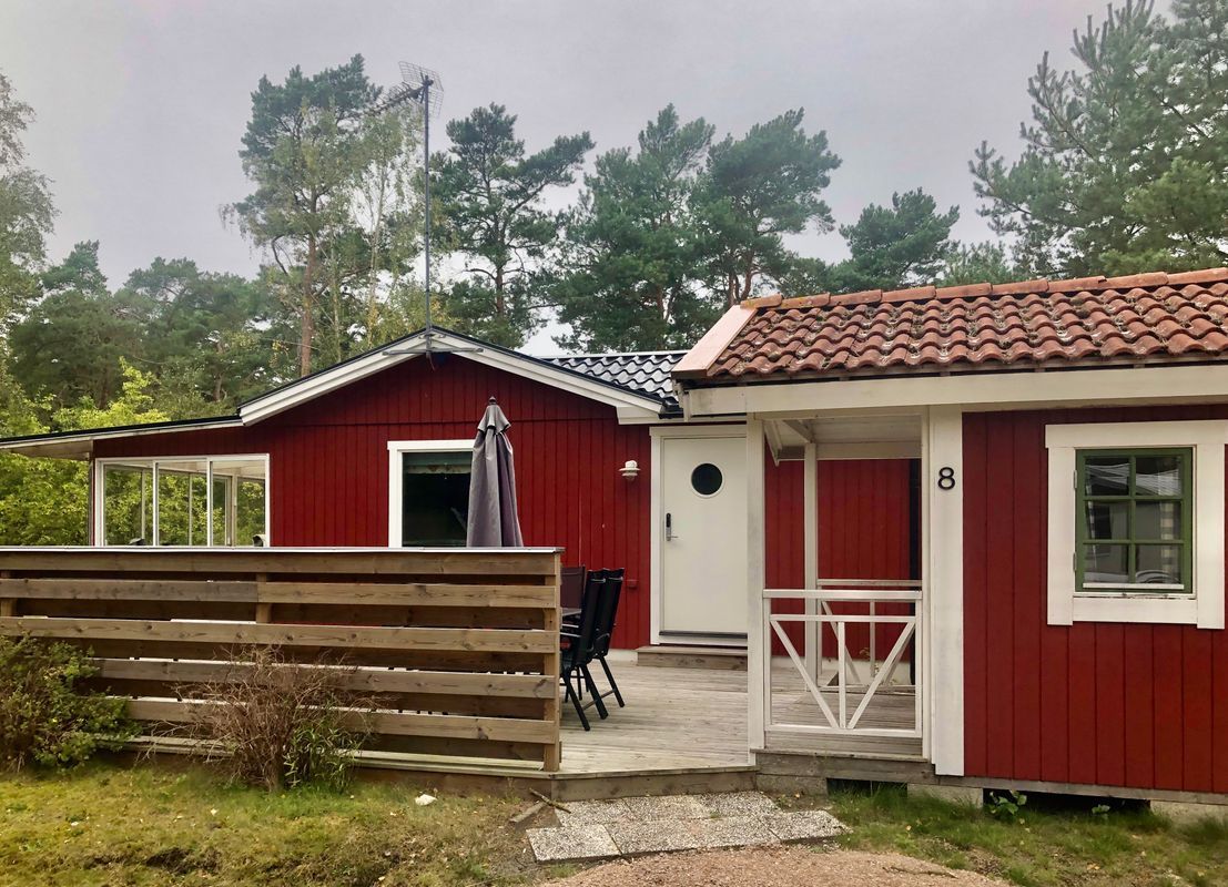 Stuga med 4 sängplatser i  Yngsjö, Skåne