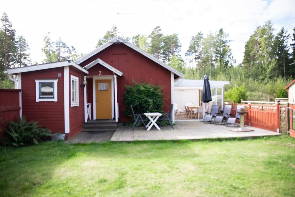 Stuga med 6 sängplatser i  Byxelkrok, Kronoberg