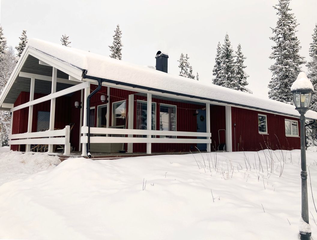 Stuga med 8-10 sängplatser i  Borgafjäll, Västerbotten