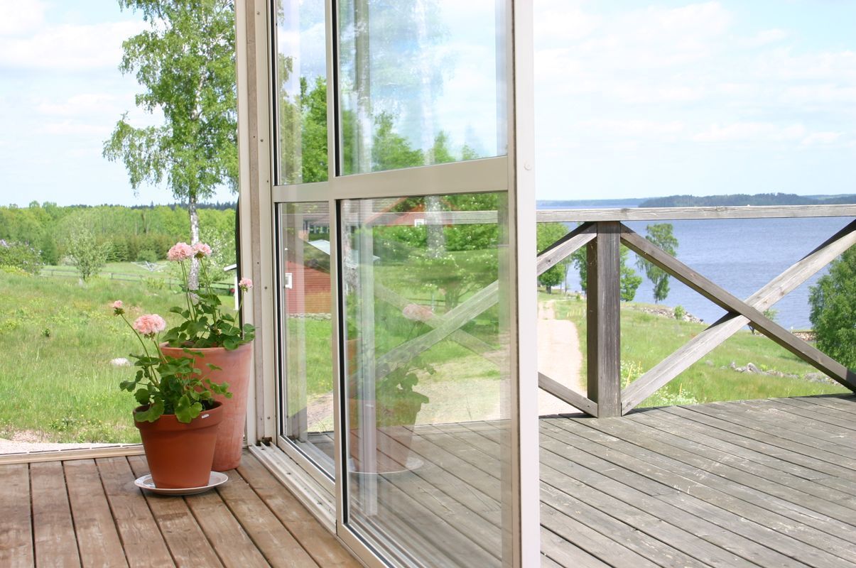 Stuga med 10-11 sängplatser i  Halland