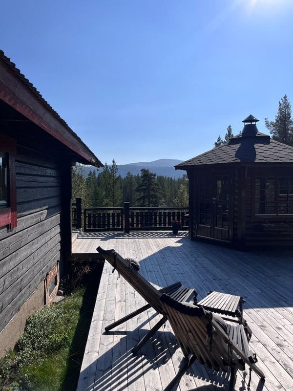 Stuga med 6-7 sängplatser i  Lofsdalen, Jämtland