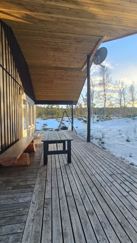 Stuga med 10 sängplatser i  Snasahögarna, Jämtland