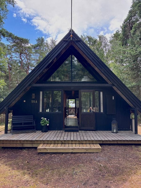 Stuga med 4 sängplatser i  Åhus, Skåne