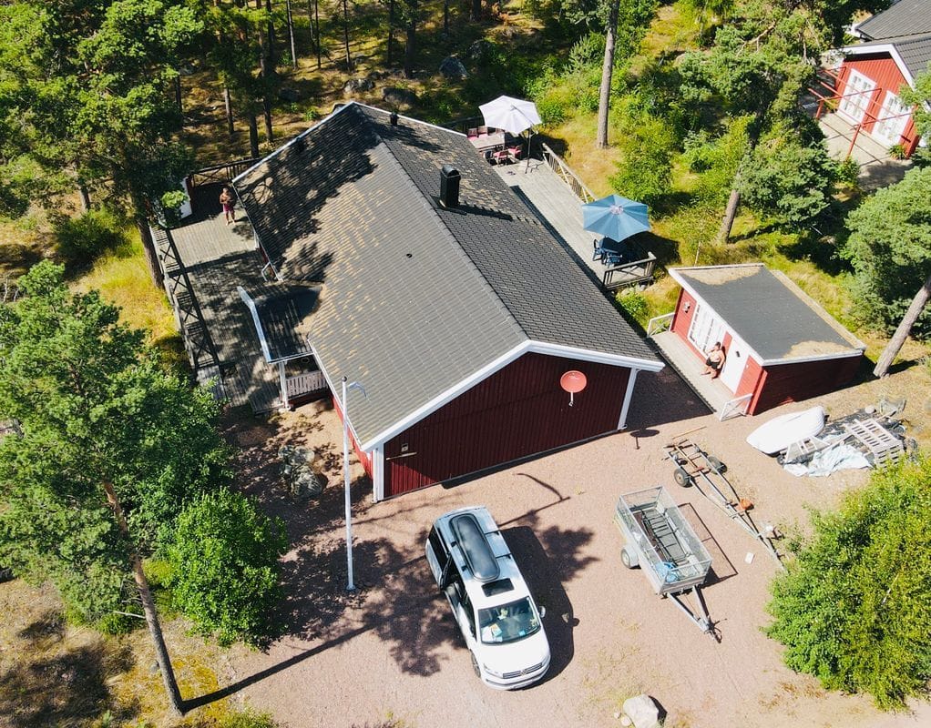 Stuga med 6-8 sängplatser i  Oknö, Kalmar