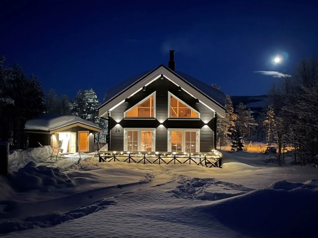 Stuga med 6 sängplatser i  Klövsjö, Jämtland