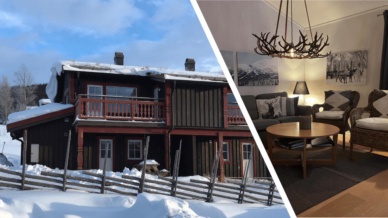 Stuga med 6 sängplatser i  Duved, Jämtland