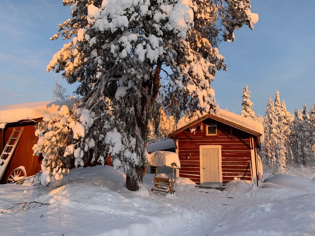 Stuga med 2 sängplatser i  Nattavaara, Norrbotten
