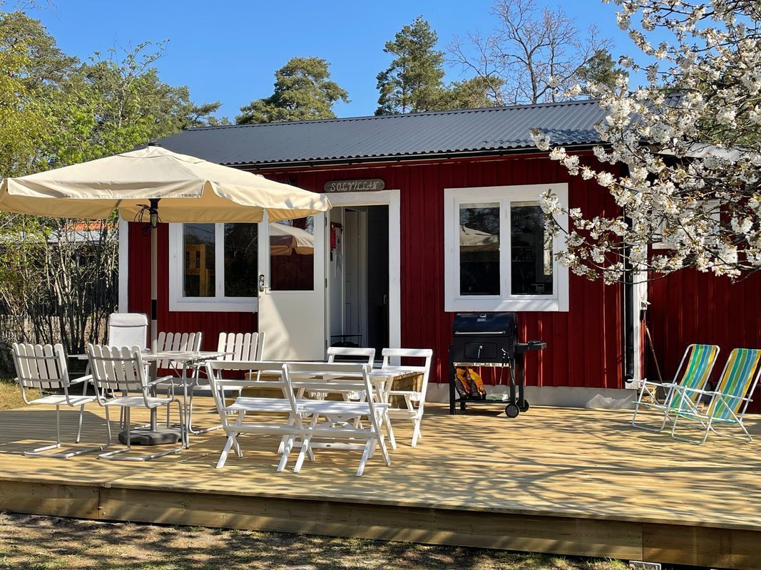 Stuga med 6-8 sängplatser i  Kalmar
