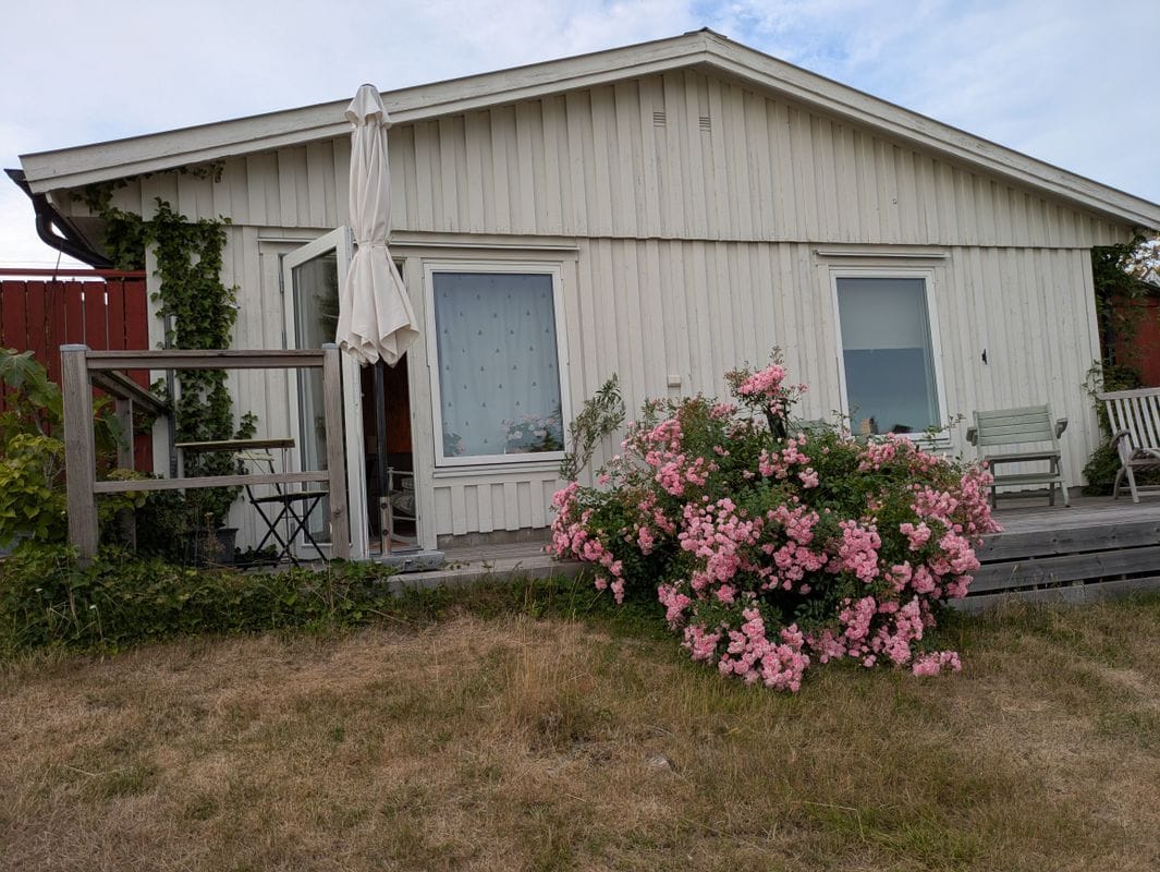 Stuga med 4-5 sängplatser i  Rammsjöstrand, Skåne