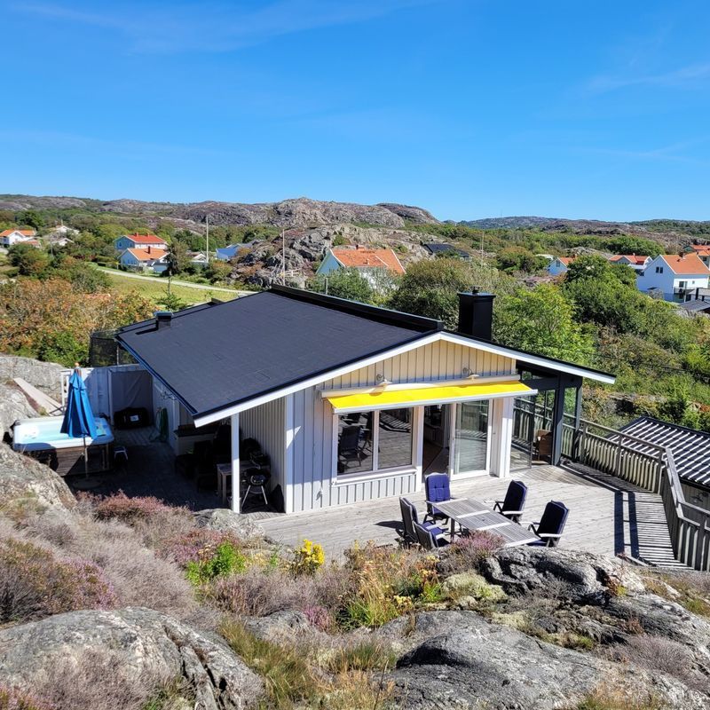 Stuga med 8-9 sängplatser i  Stockevik, Västra Götaland