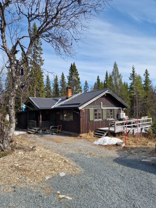 Stuga med 9 sängplatser i  Björnliden, Dalarna
