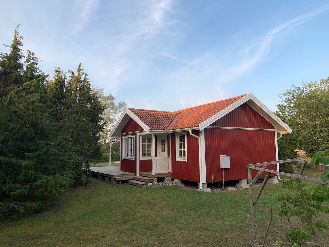 Stuga med 4 sängplatser i  Byxelkrok, Kalmar