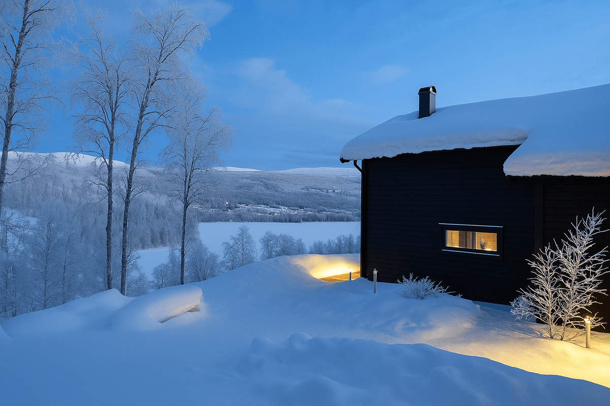 Stuga med 8-10 sängplatser i  Tänndalen, Jämtland