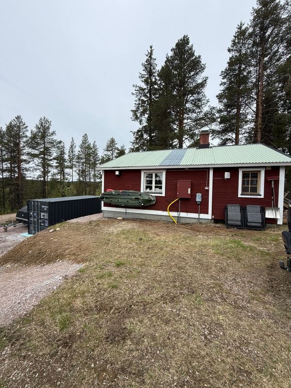 Stuga med 4-6 sängplatser i  Jokkmokk, Norrbotten