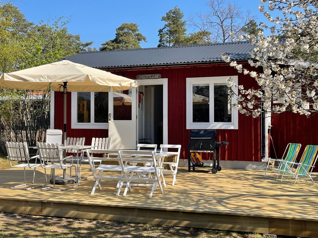 Stuga med 6-8 sängplatser i  Kalmar