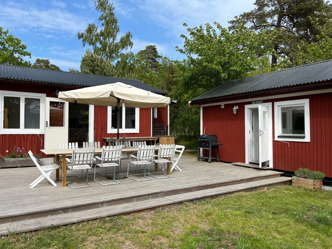 Stuga med 6-8 sängplatser i  Kalmar