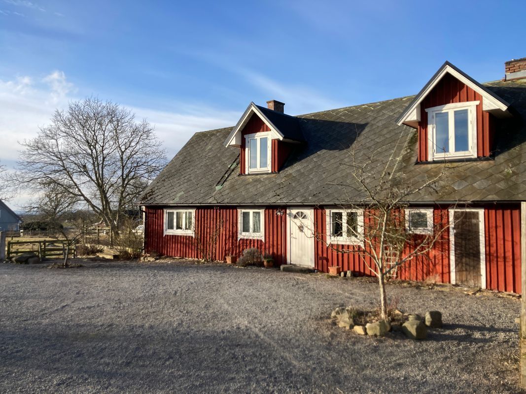 Stuga med 4-6 sängplatser i  Skåne