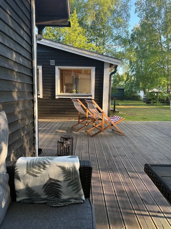 Stuga med 6 sängplatser i  Mellbystrand, Halland