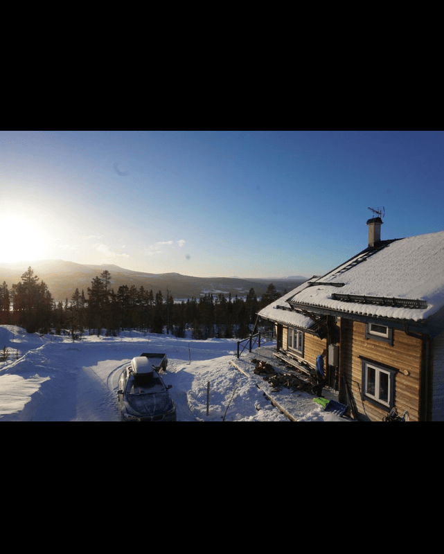 Stuga med 12 sängplatser i  Lofsdalen, Jämtland