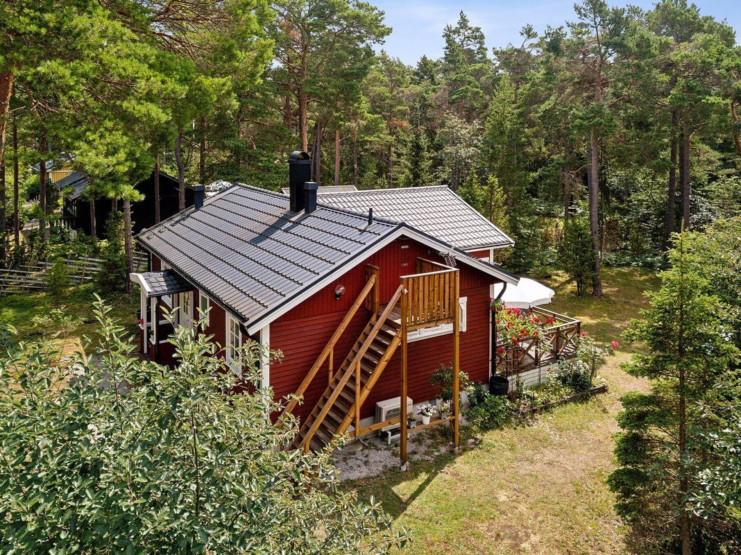 Stuga med 6-7 sängplatser i  Lickershamn, Gotland