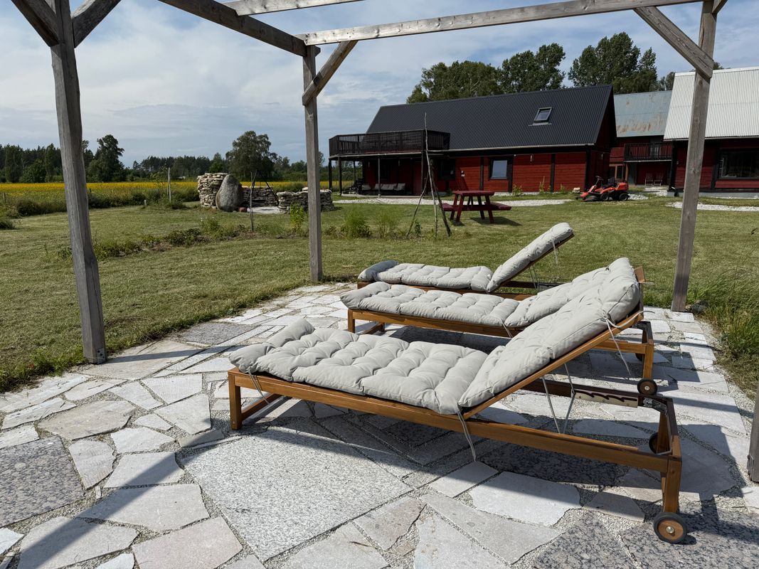 Stuga med 10 sängplatser i  Gotland