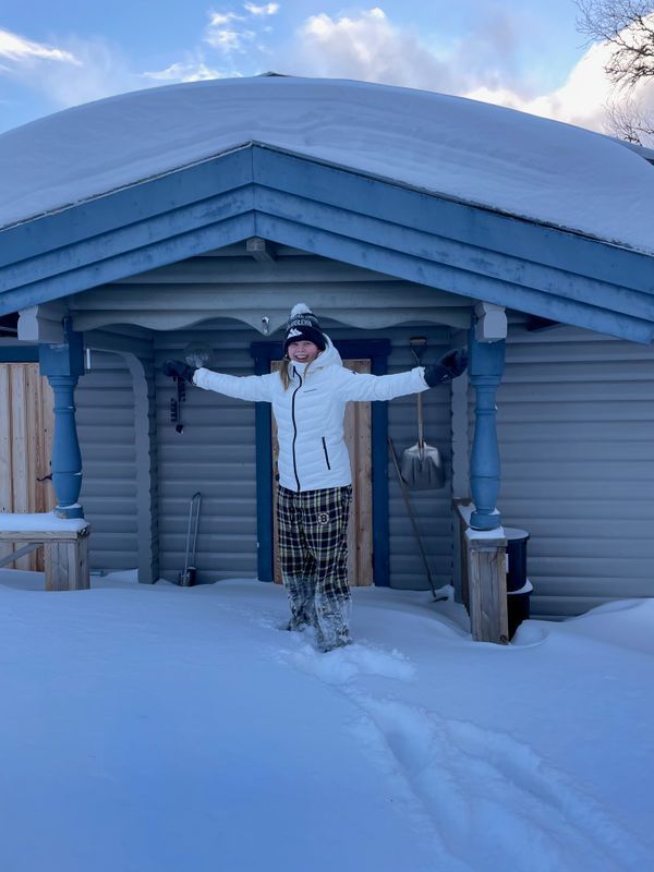 Stuga med 6 sängplatser i  Fjällnäs, Jämtland