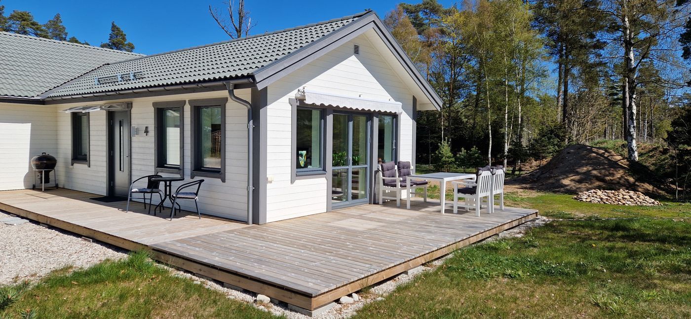 Stuga med 4 sängplatser i  Lummelunda, Gotland