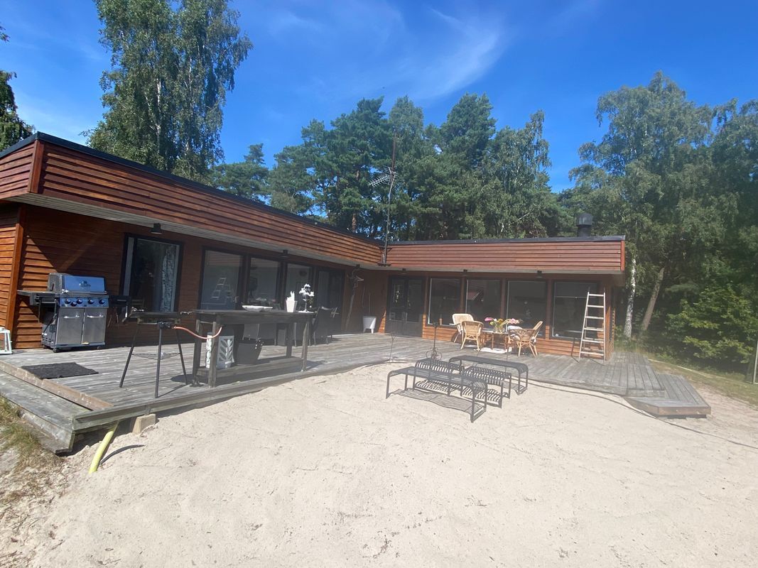 Stuga med 8-10 sängplatser i  Skåne