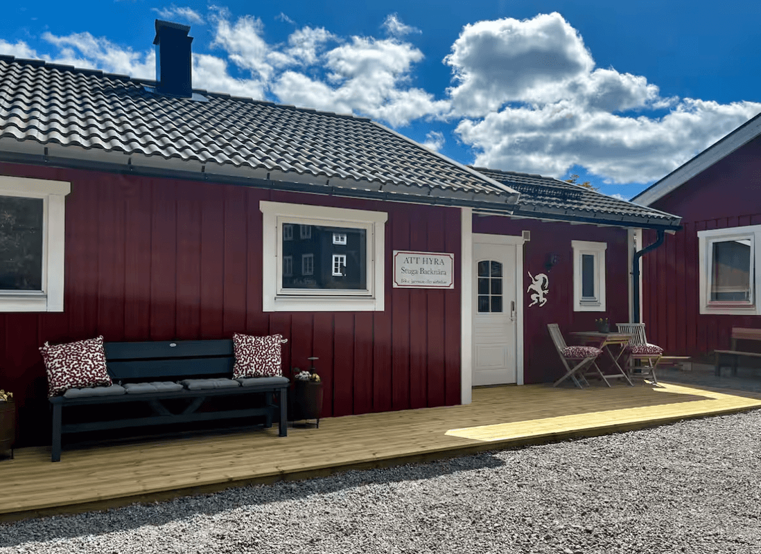 Stuga med 4 sängplatser i  Järvsö, Gävleborg