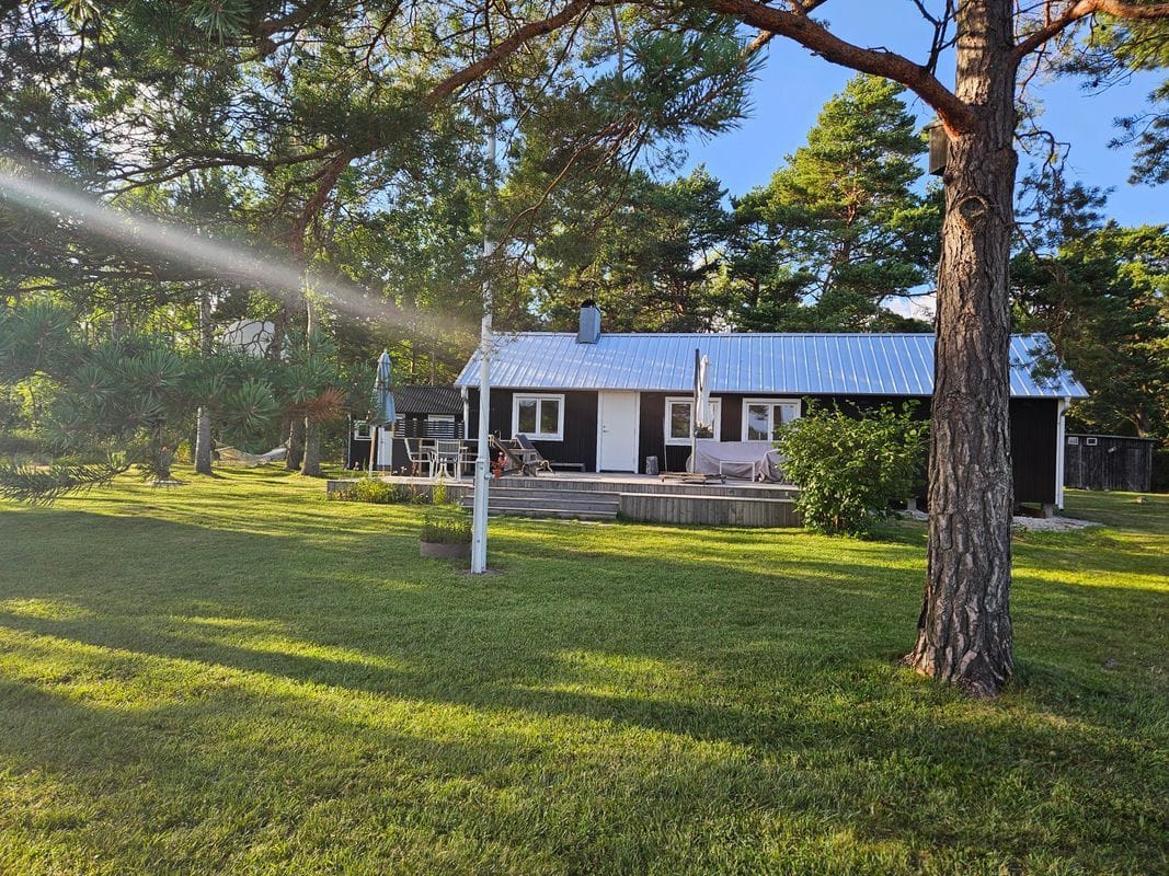 Stuga med 6-8 sängplatser i  Gotland