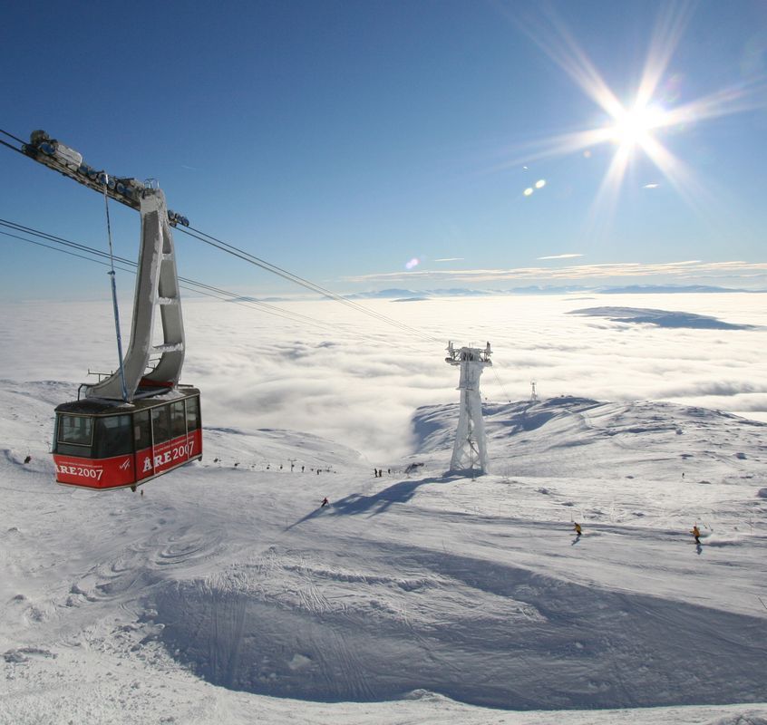 Stuga med 6-8 sängplatser i  Åre, Jämtland