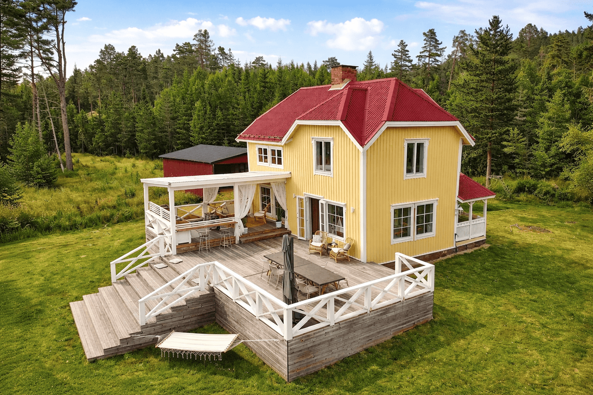 Stuga med 4-8 sängplatser i  Ulvön, Västernorrland