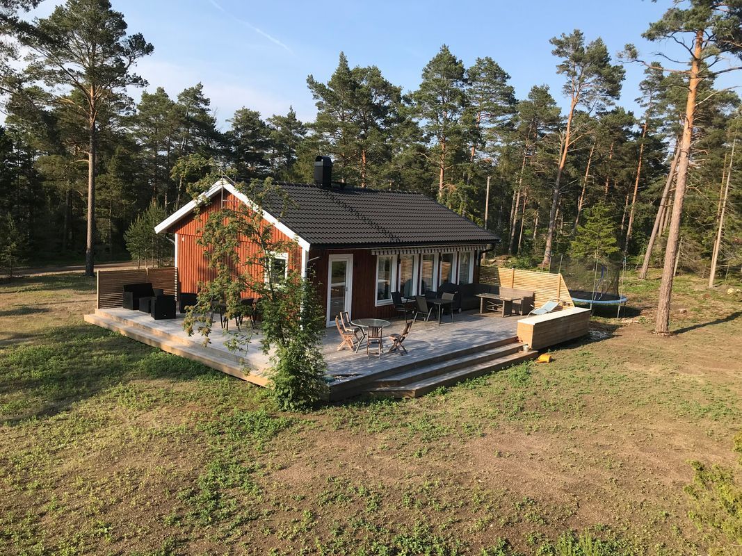 Stuga med 4-6 sängplatser i  Gotland