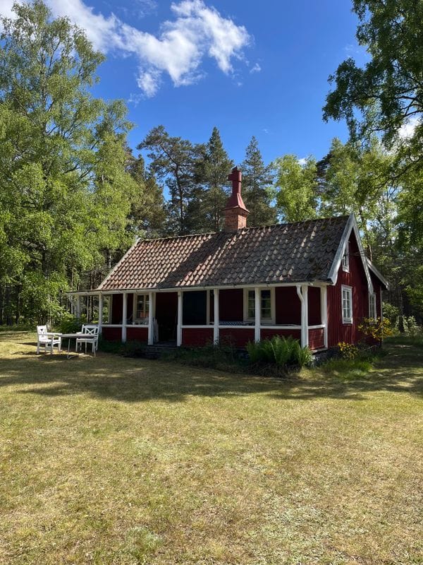 Stuga med 4-5 sängplatser i  Kalmar