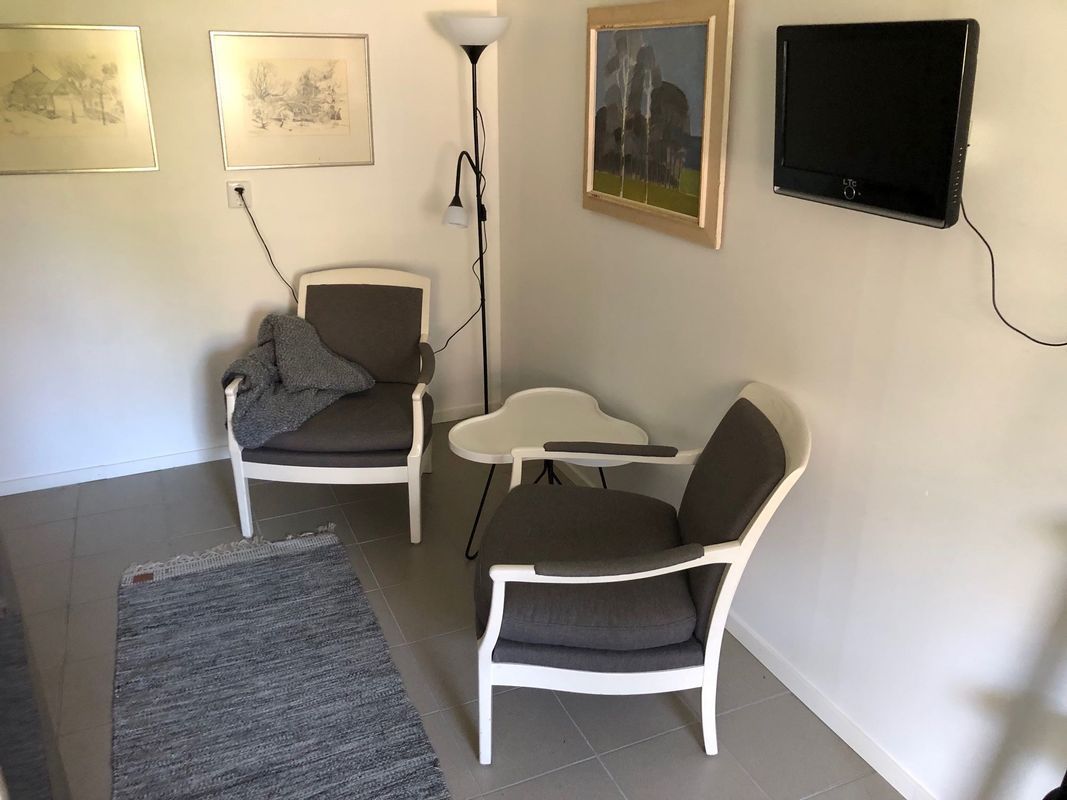 Stuga med 4-5 sängplatser i  Skåne