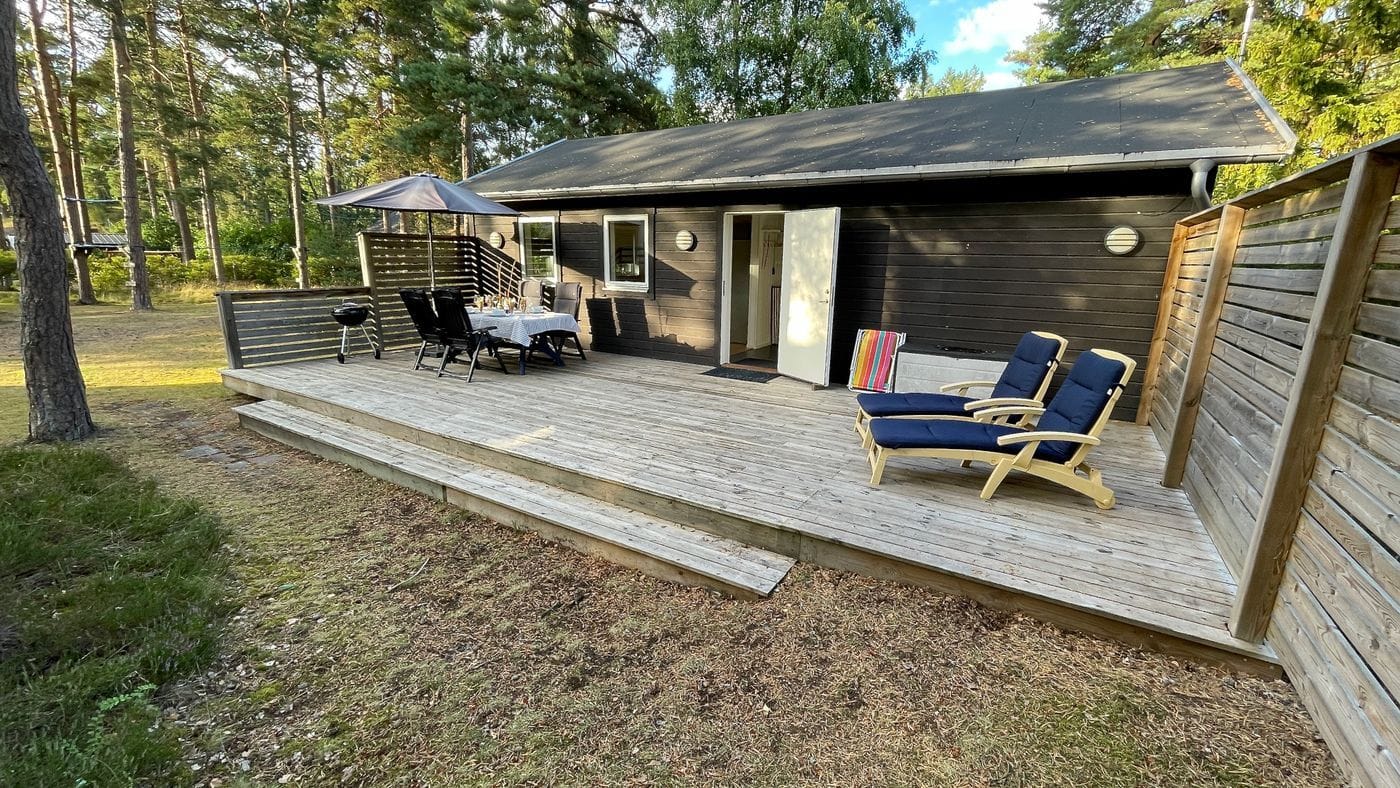 Stuga med 4 sängplatser i  Åhus, Skåne