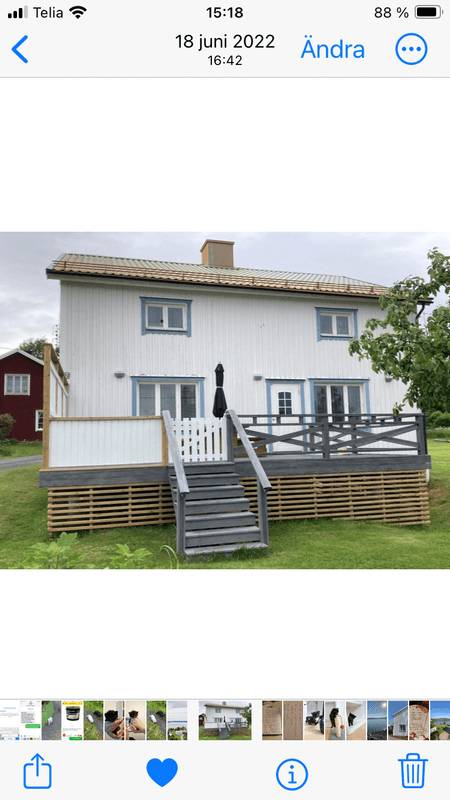Stuga med 8 sängplatser i  Västernorrland