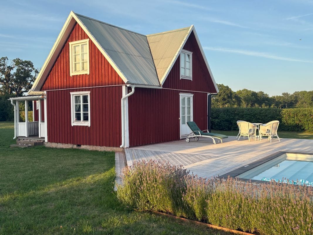 Stuga med 6 sängplatser i  Kalmar