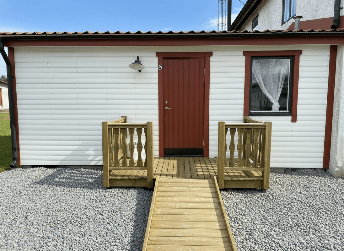 Stuga med 2 sängplatser i  Gotland