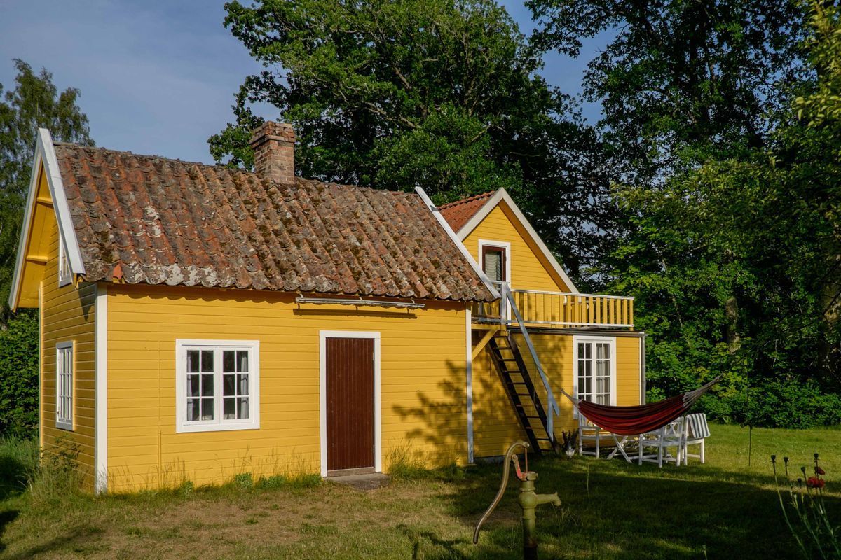 Stuga med 6-8 sängplatser i  Ljugarn, Gotland