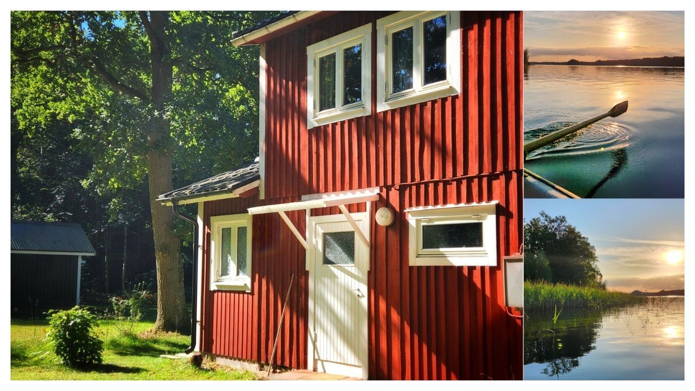 Stuga med 4 sängplatser i  Lursjön, Skåne