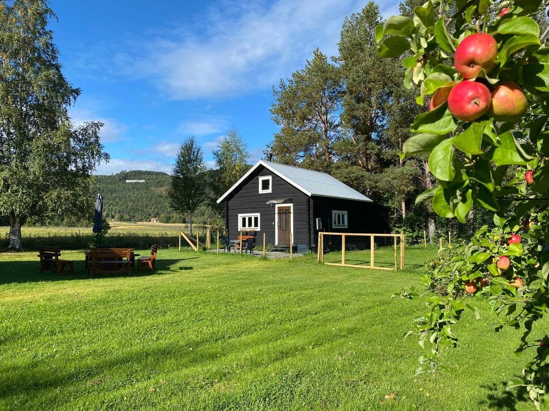Stuga med 2-3 sängplatser i  Hammarstrand, Jämtland