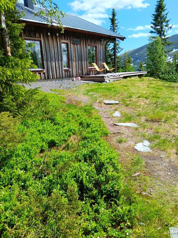 Stuga med 6 sängplatser i  Fjällhalsen, Jämtland