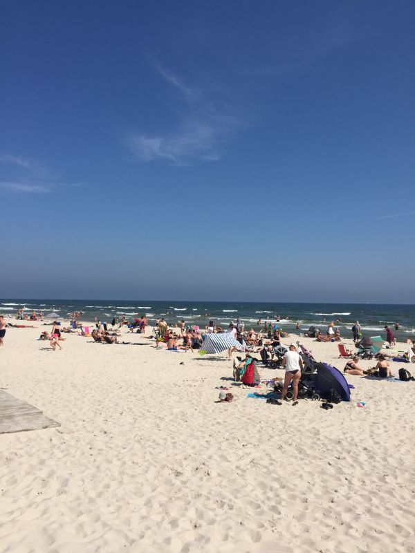 Stuga med 8-10 sängplatser i  Borrby, Skåne