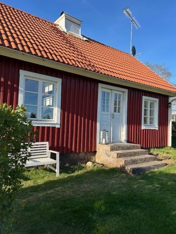 Stuga med 4-5 sängplatser i  Kronoberg