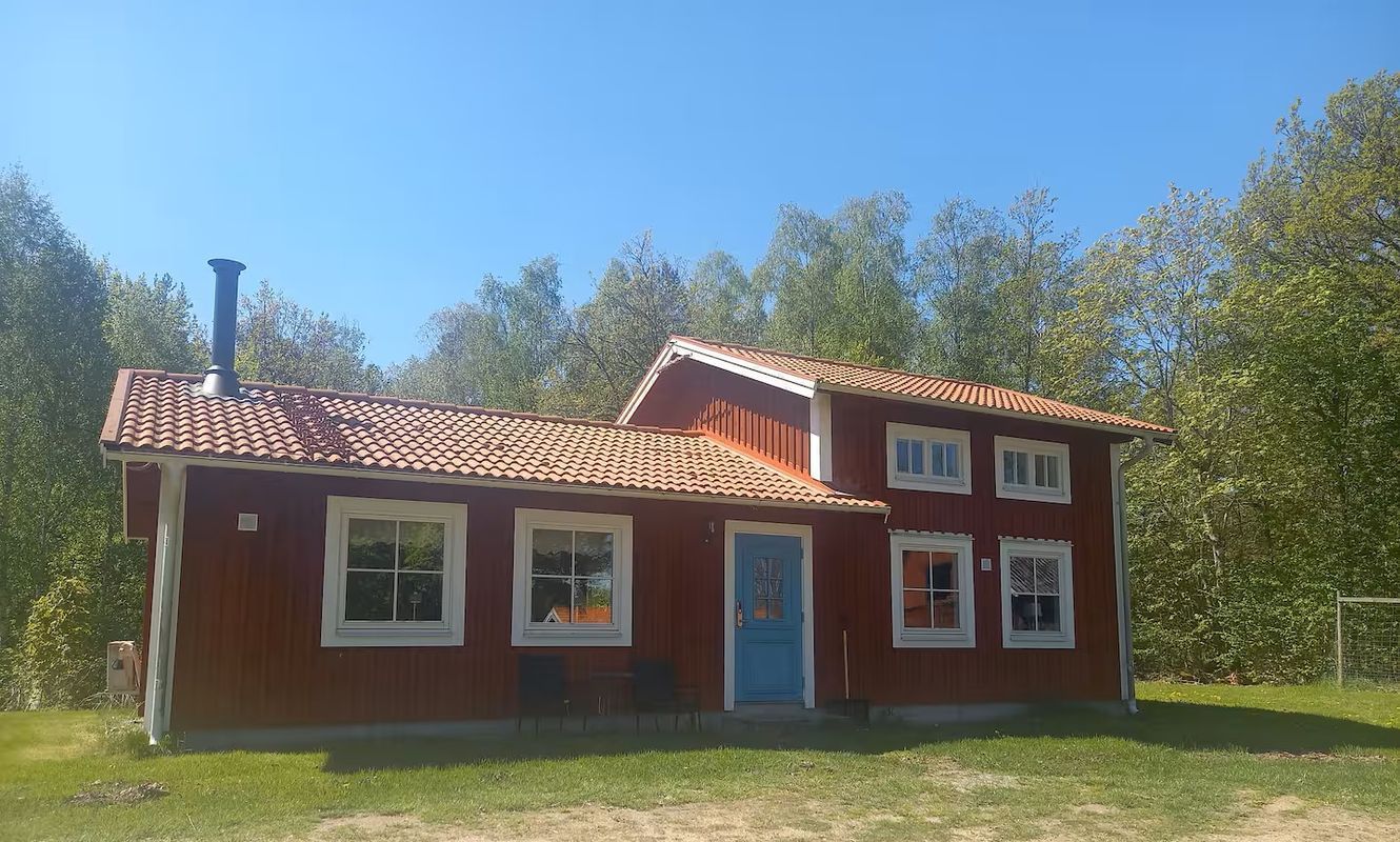 Stuga med 6 sängplatser i  Blekinge